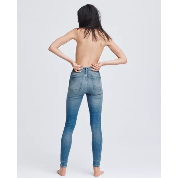 Rag & Bone Nina High-Rise Skinny In Exmoor - Picture 4 of 16